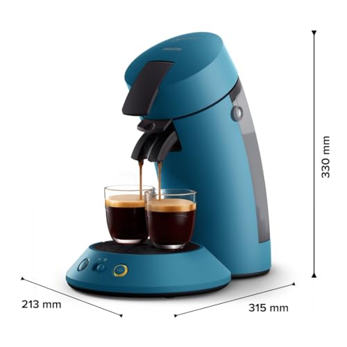 Machine à café à dosettes SENSEO Original Plus CSA210/00 - Bleu Paon
