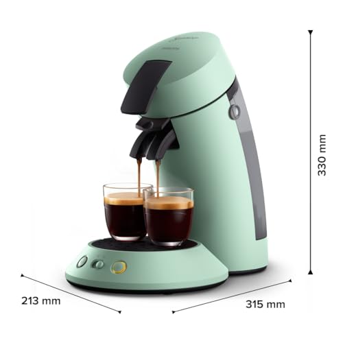 Machine à café à dosettes SENSEO Original Plus CSA210/80 - Vert Désert