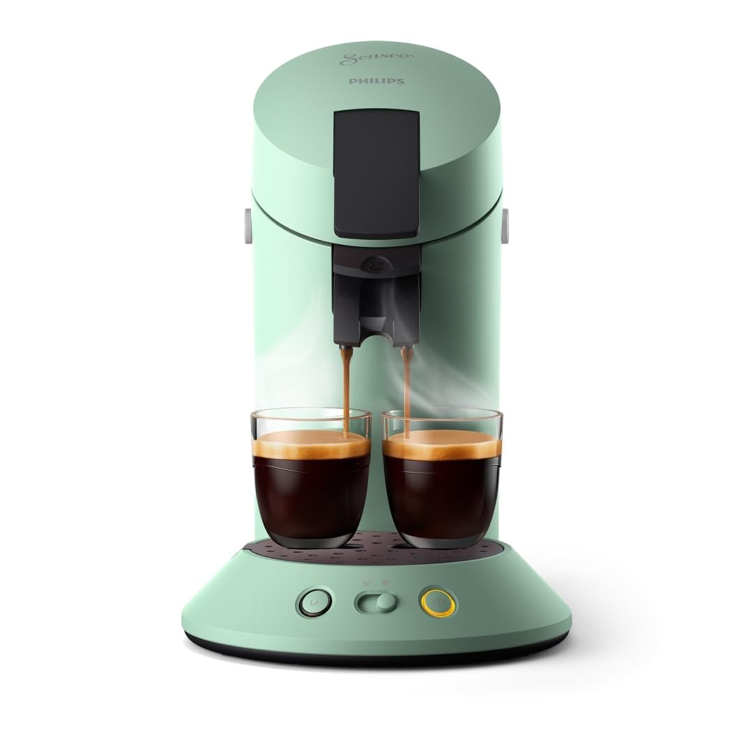 Machine à café à dosettes SENSEO Original Plus CSA210/80 - Vert Désert