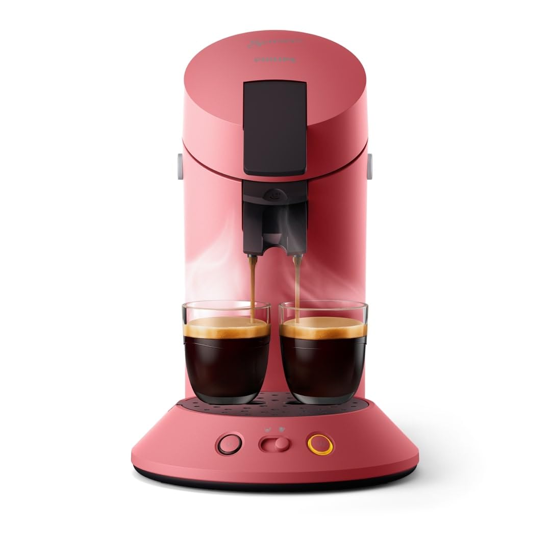 Machine à café à dosettes SENSEO Original Plus CSA210/35 - Rouge Tendre