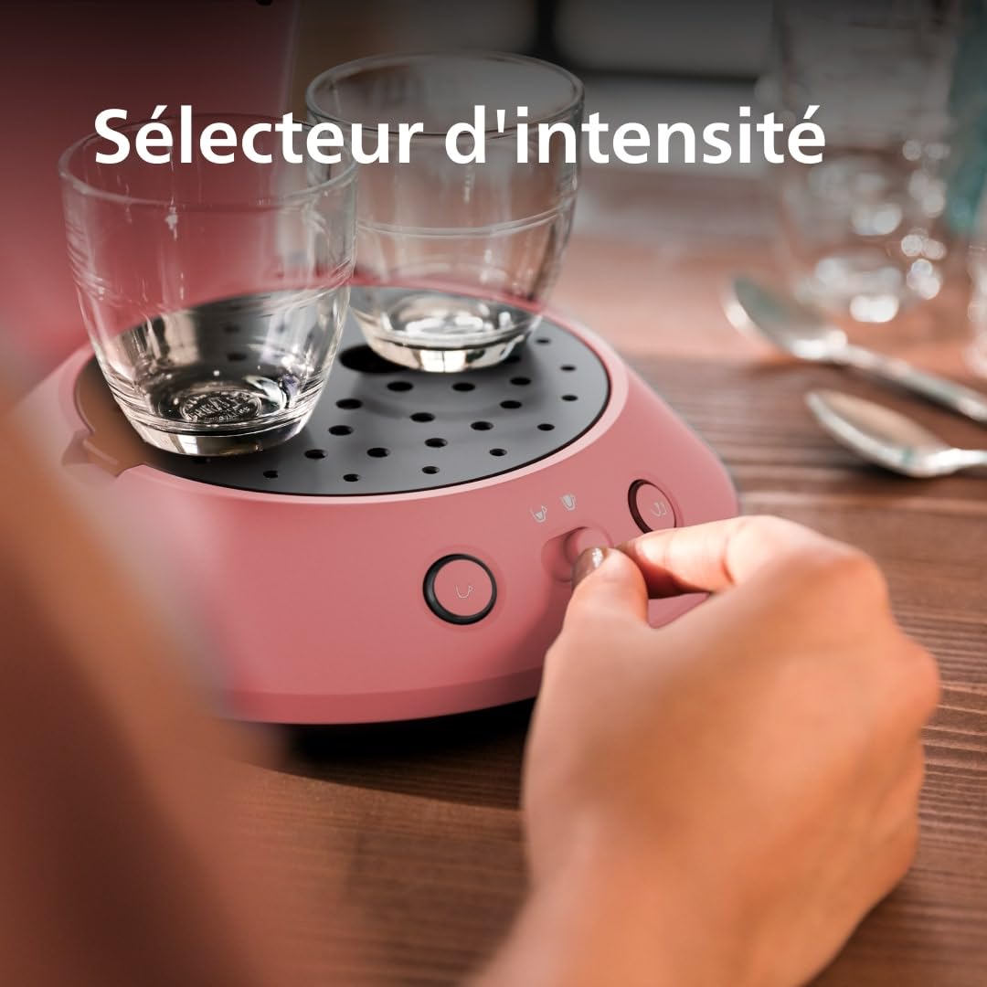 Machine à café à dosettes SENSEO Original Plus CSA210/35 - Rouge Tendre
