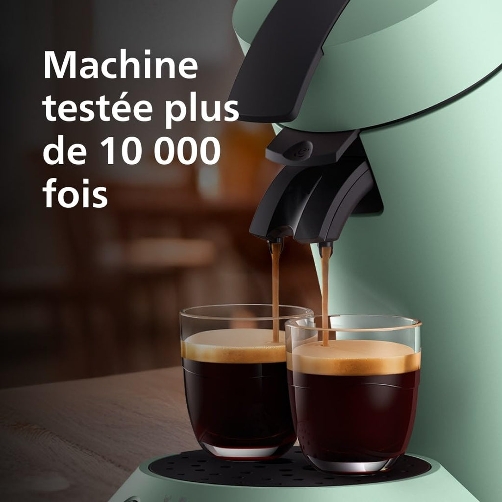 Machine à café à dosettes SENSEO Original Plus CSA210/80 - Vert Désert