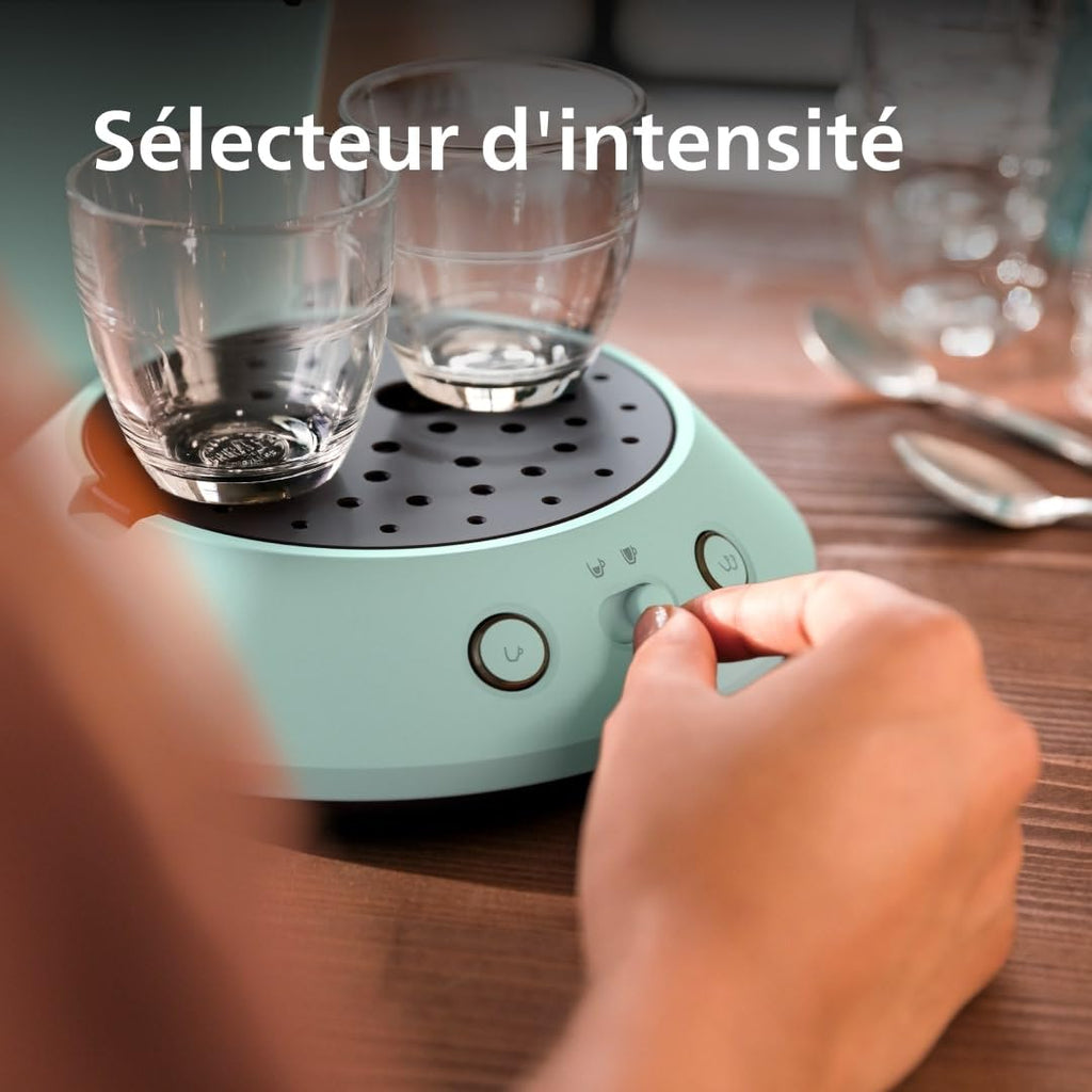 Machine à café à dosettes SENSEO Original Plus CSA210/80 - Vert Désert