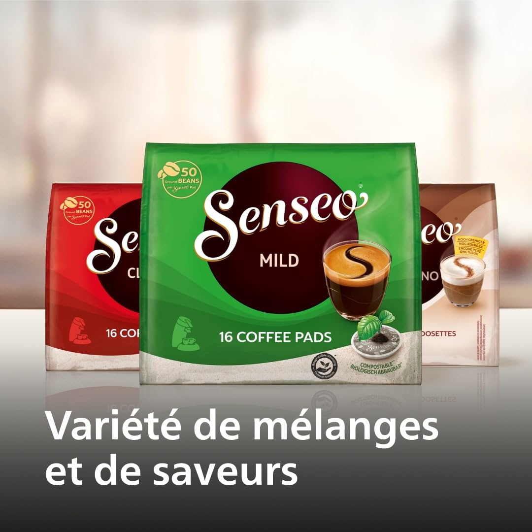 Machine à café à dosettes SENSEO Original Plus CSA210/00 - Bleu Paon