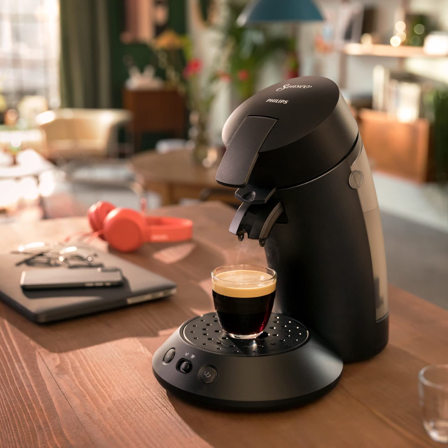 Machine à café à dosettes SENSEO CSA210/22 - Noir
