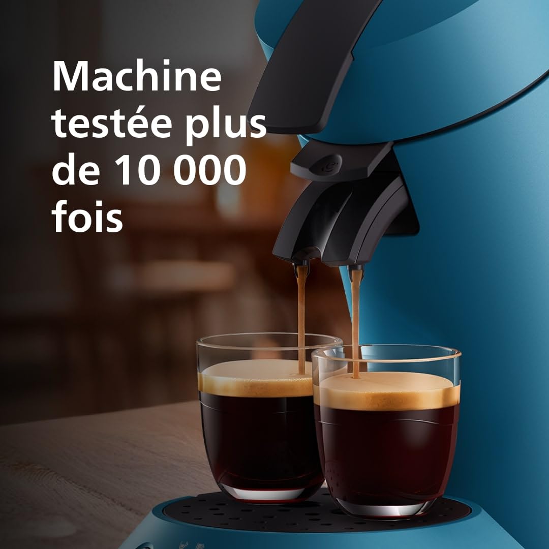 Machine à café à dosettes SENSEO Original Plus CSA210/00 - Bleu Paon